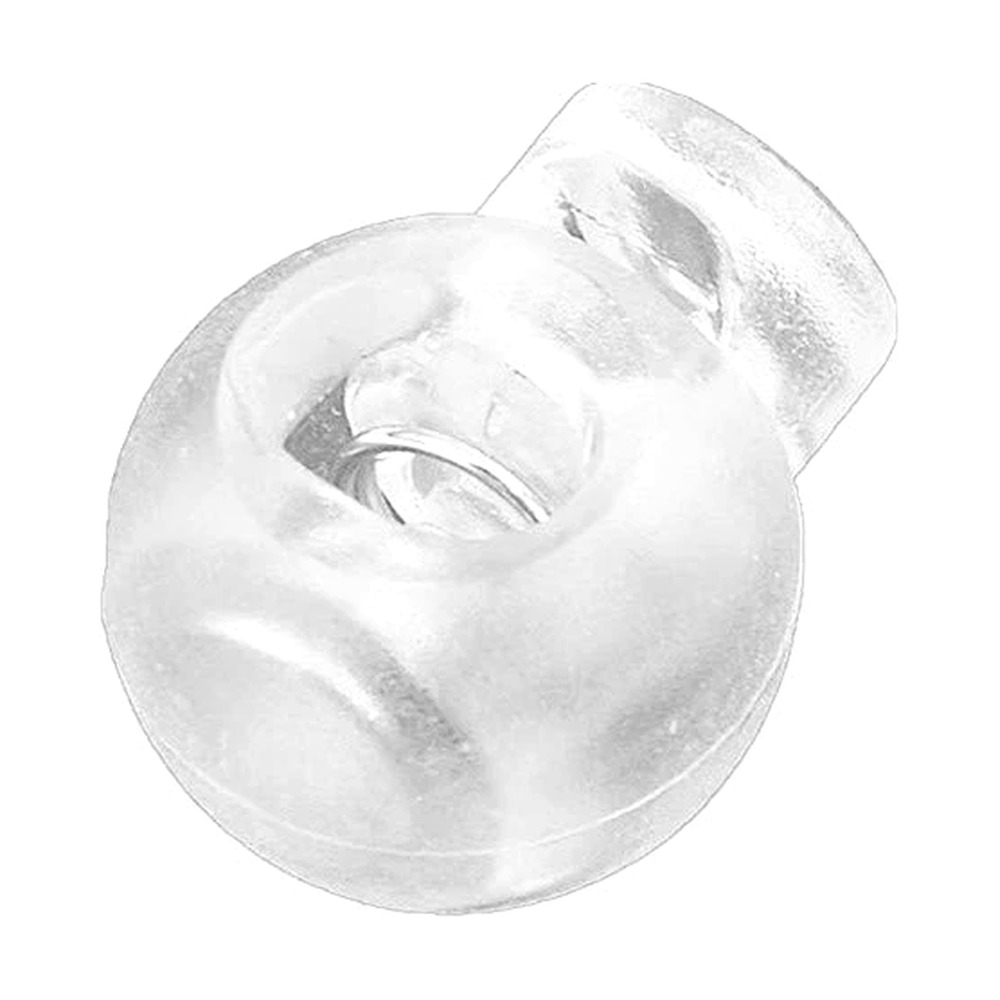 Clear Ball Cord Lock - Pk of 10
