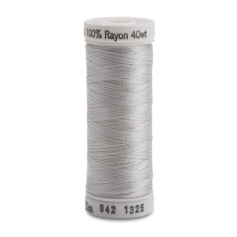 Sulky 40 Wt. Rayon Thread- Whisper Gray- 250 yd. Spool
