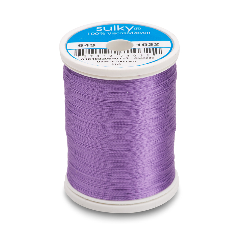 Sulky 40 Wt. Rayon Thread - Medium Purple - 850 yd. Spool