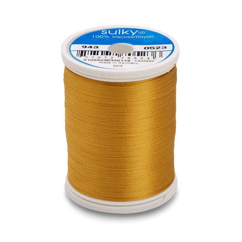 Sulky 40 Wt. Rayon Thread - Autumn Gold - 850 yd. Spool
