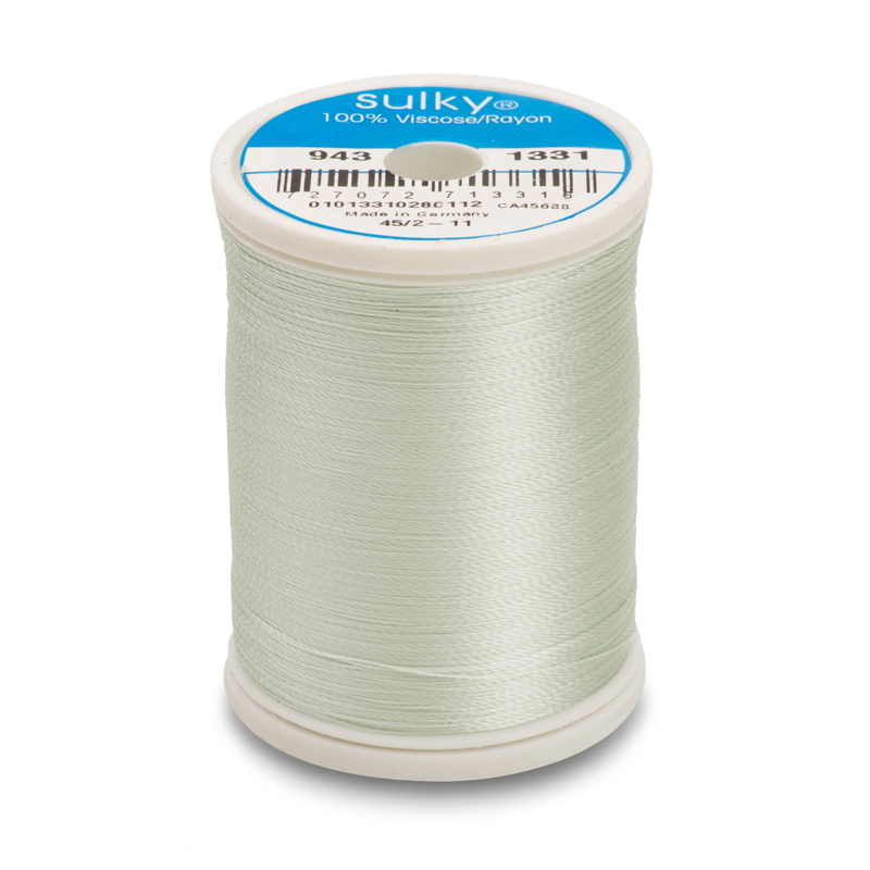 Sulky 40 Wt. Rayon Thread- Pale Green - 850 yd. Spool