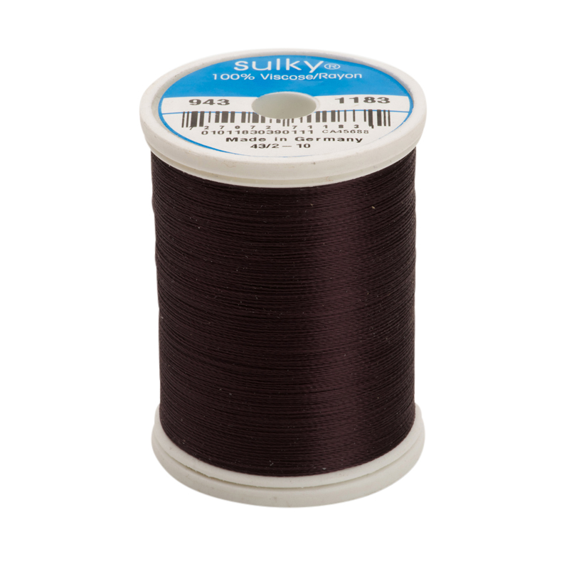 Sulky 40 Wt. Rayon Thread- Black Cherry- 850 yd. Spool