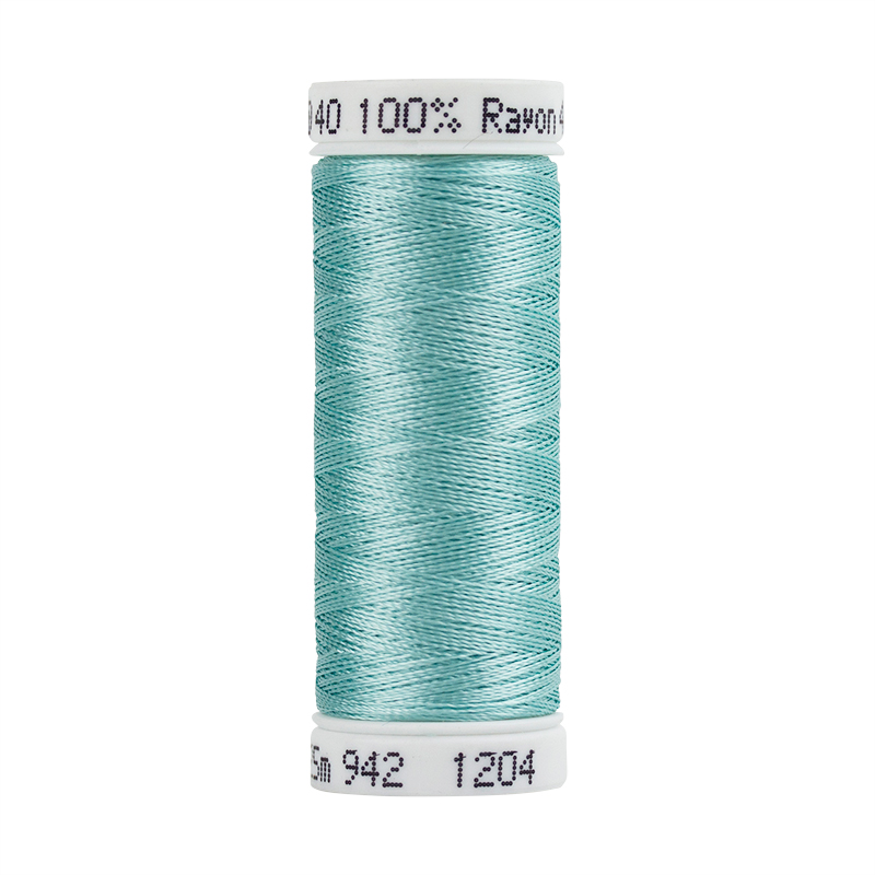 Sulky 40 Wt. Rayon Thread- Pastel Jade -250 yd. Spool