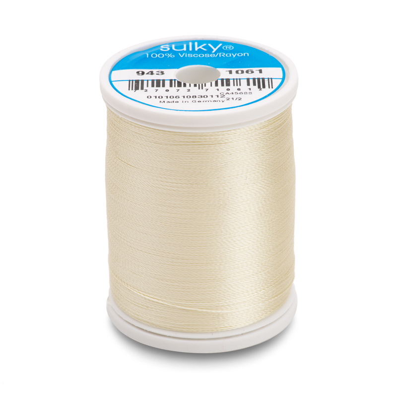 Sulky 40 Wt. Rayon Thread- Pale Yellow - 850 yd. Spool