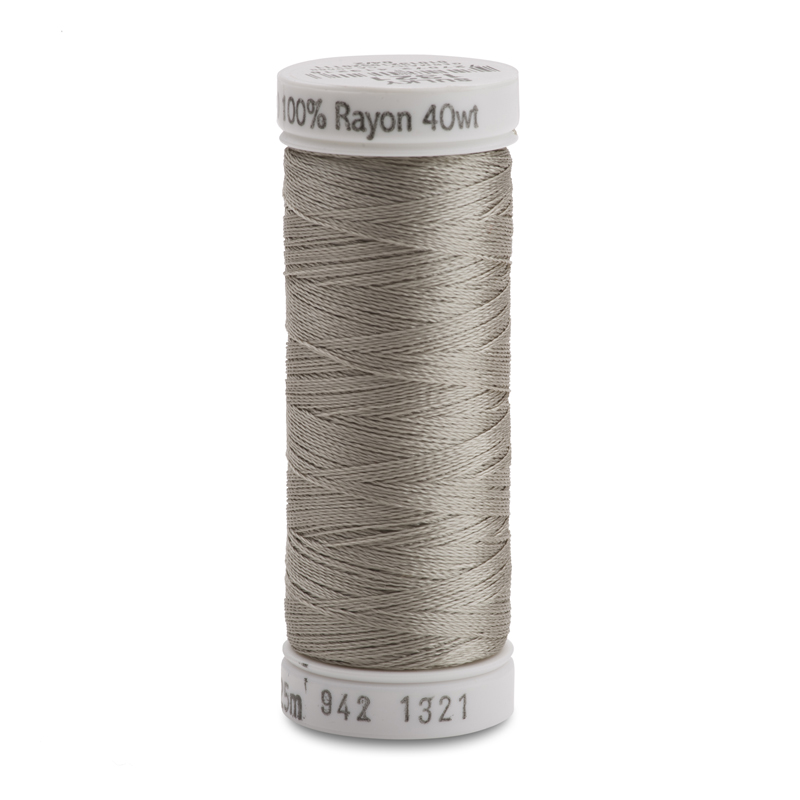 Sulky 40 Wt. Rayon Thread- Gray Khaki - 250 yd. Spool