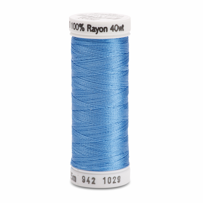 Sulky 40 Wt. Rayon Thread- Med. Blue - 250 yd. Spool