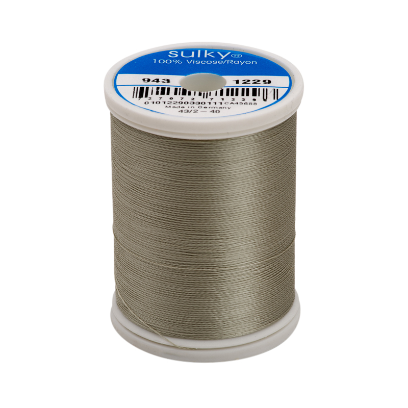 Sulky 40 Wt. Rayon Thread- Lt. Putty - 850 yd. Spool