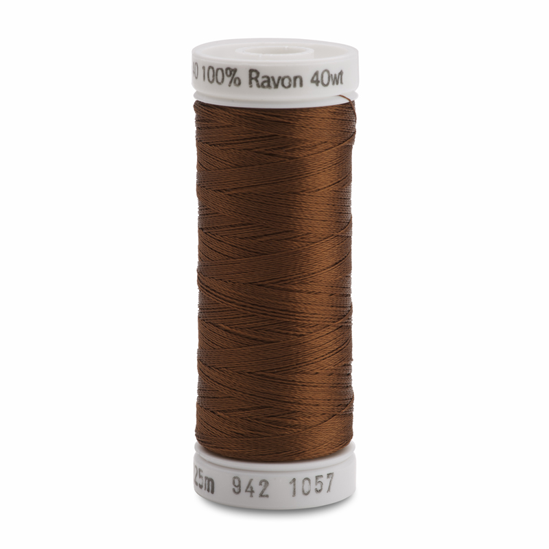 Sulky 40 Wt. Rayon Thread- Dk. Tawny Tan - 250 yd. Spool