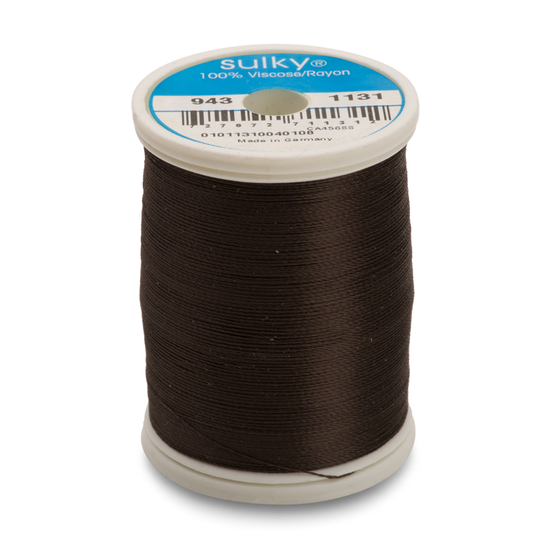 Sulky 40 Wt. Rayon Thread- Cloister Brown - 850 yd. Spool