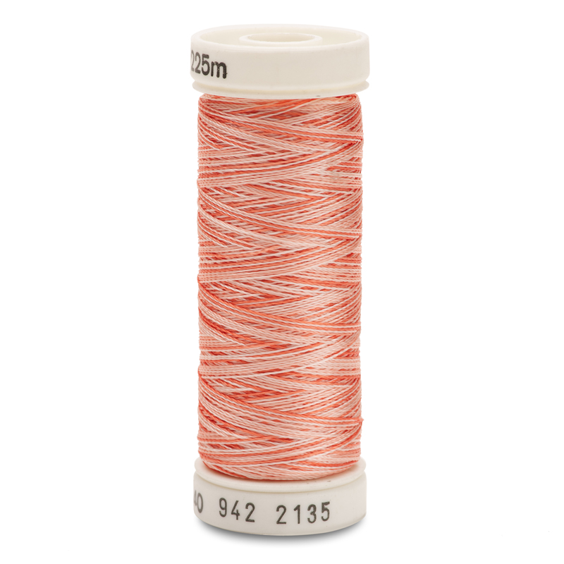 Sulky 40 Wt. Rayon Variegated Thread - Vari-Peaches - 250 yd. Spool