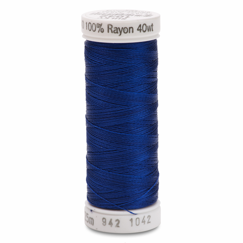 Sulky 40 Wt. Rayon Thread- Bright Navy Blue - 250 yd. Spool