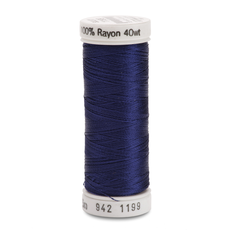 Sulky 40 Wt. Rayon Thread- Admiral Navy Blue - 250 yd. Spool