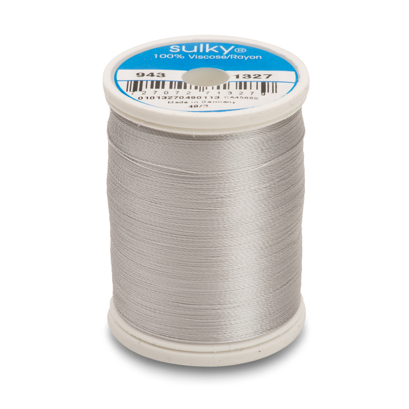 Sulky 40 Wt. Rayon Thread- Dk. Whisper Gray - 850 yd. Spool