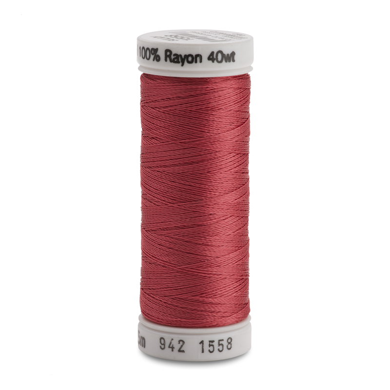 Sulky 40 Wt. Rayon Thread- Tea Rose - 250 yd. Spool