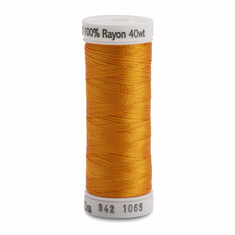Sulky 40 Wt. Rayon Thread- Orange Yellow - 250 yd. Spool