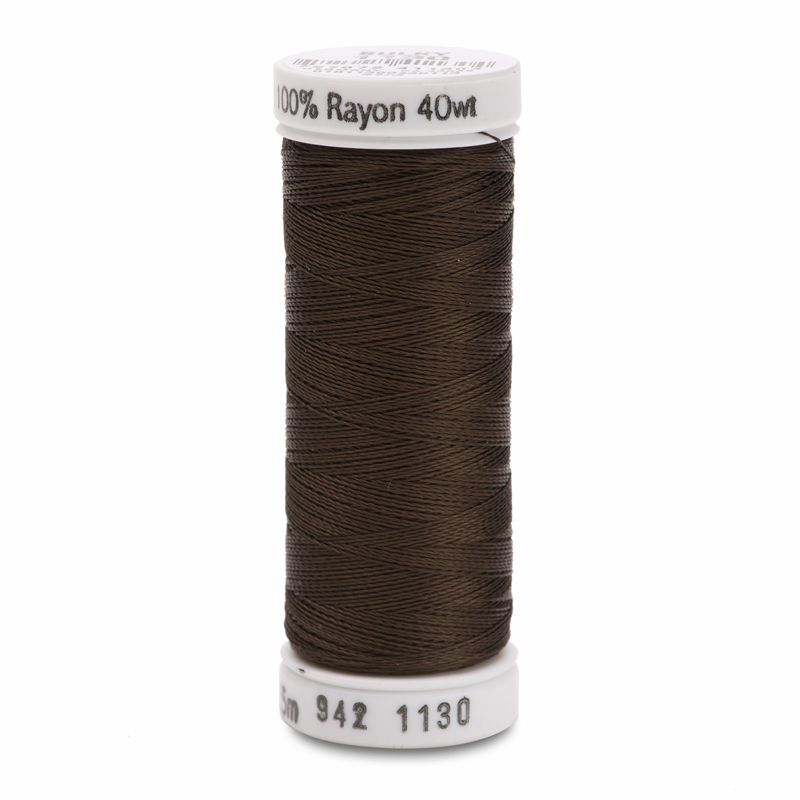 Sulky 40 Wt. Rayon Thread- Dk. Brown - 250 yd. Spool