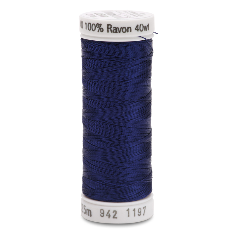 Sulky 40 Wt. Rayon Thread- Med. Navy - 250 yd. Spool