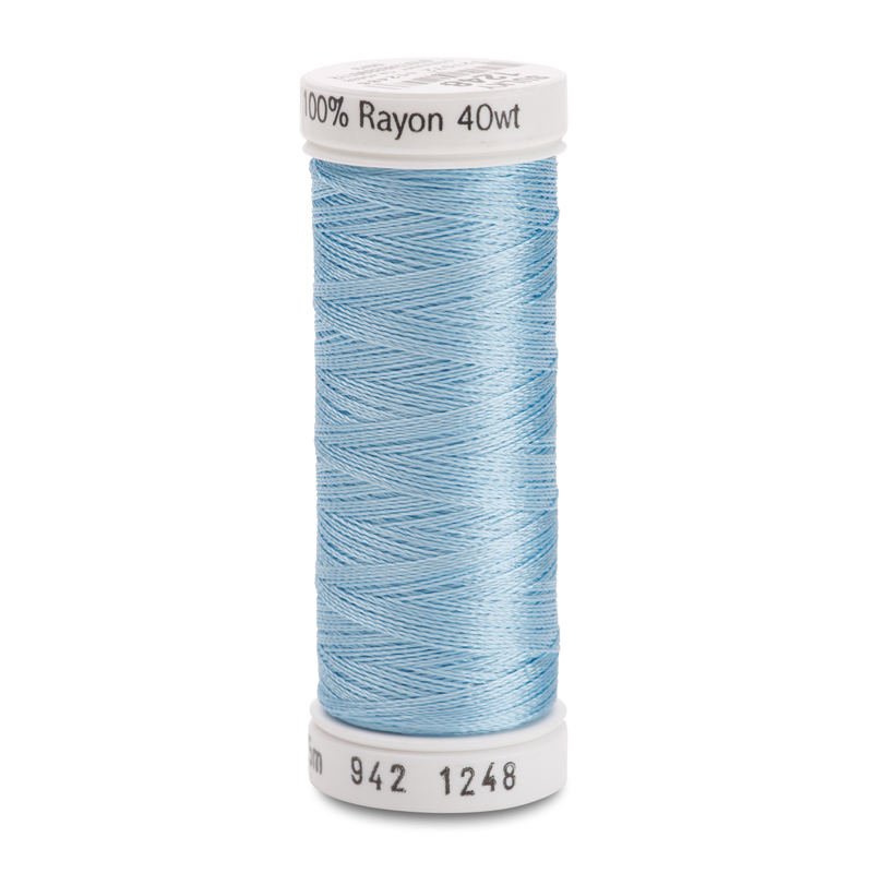 Sulky 40 Wt. Rayon Thread- Med. Pastel Blue - 250 yd. Spool