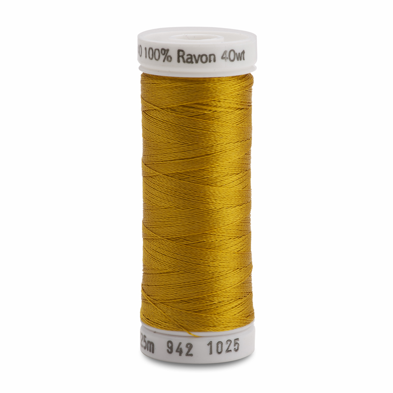 Sulky 40 Wt. Rayon Thread- Mine Gold - 250 yd. Spool