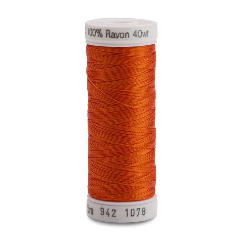 Sulky 40 Wt. Rayon Thread- Tangerine - 250 yd. Spool