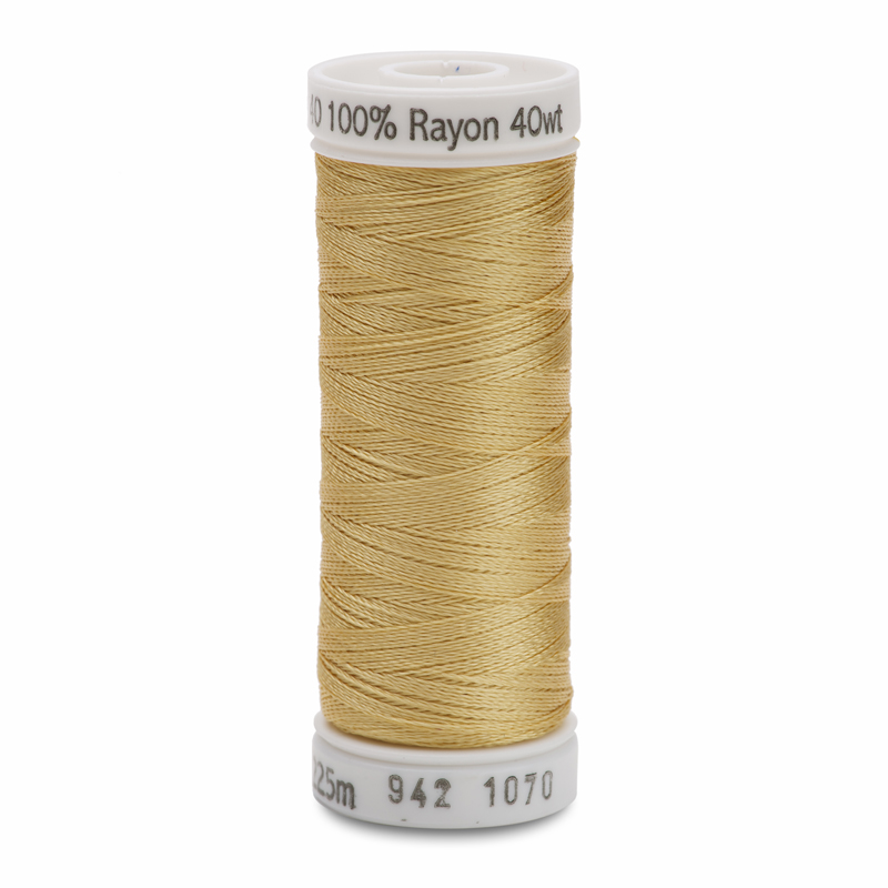 Sulky 40 Wt. Rayon Thread- Gold - 250 yd. Spool