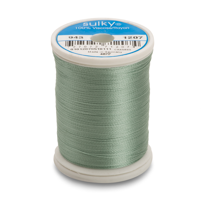 Sulky 40 Wt. Rayon Thread- Seafoam Green - 850 yd. Spool