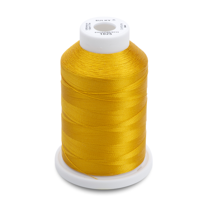 Sulky 40 Wt. Rayon Thread- Mine Gold - 1,500 yd. Spool