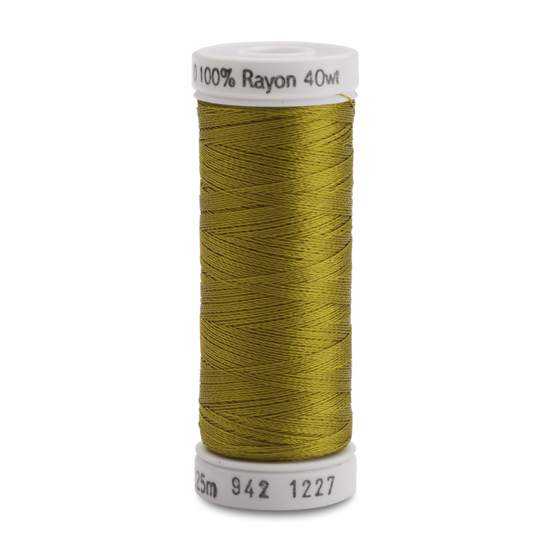 Sulky 40 Wt. Rayon Thread- Gold Green - 250 yd. Spool
