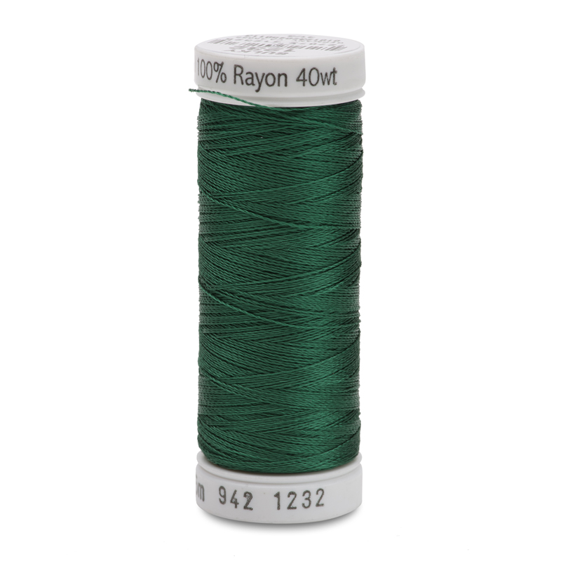 Sulky 40 Wt. Rayon Thread- Classic Green - 250 yd. Spool