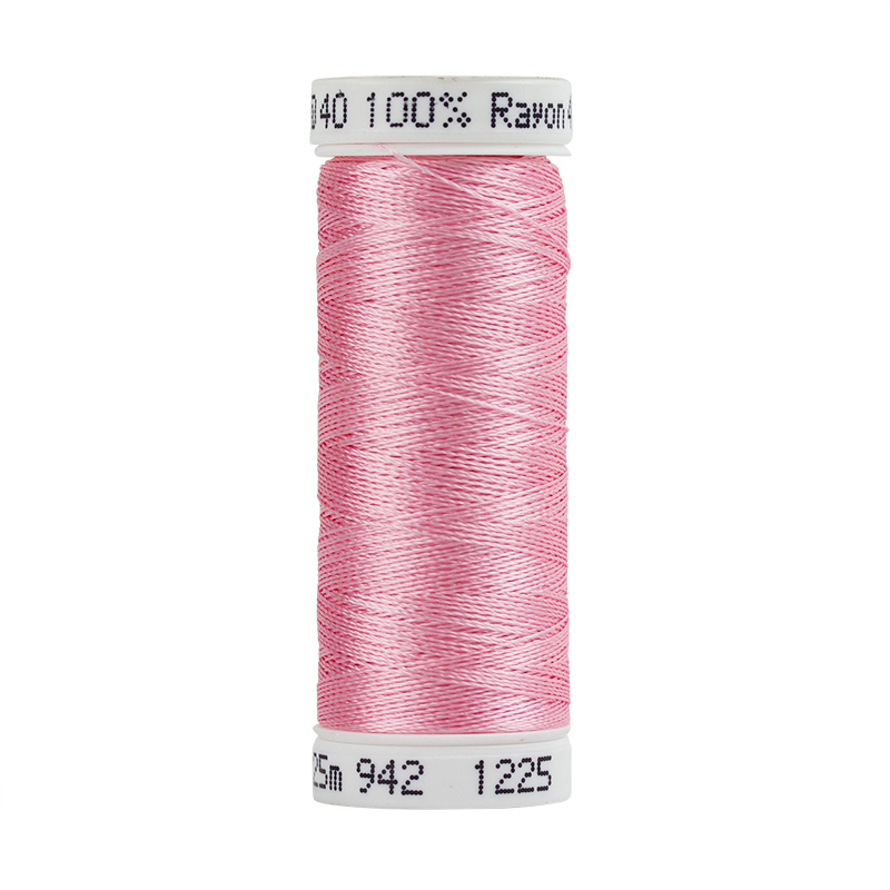 Sulky 40 Wt. Rayon Thread- Pastel Pink - 250 yd. Spool