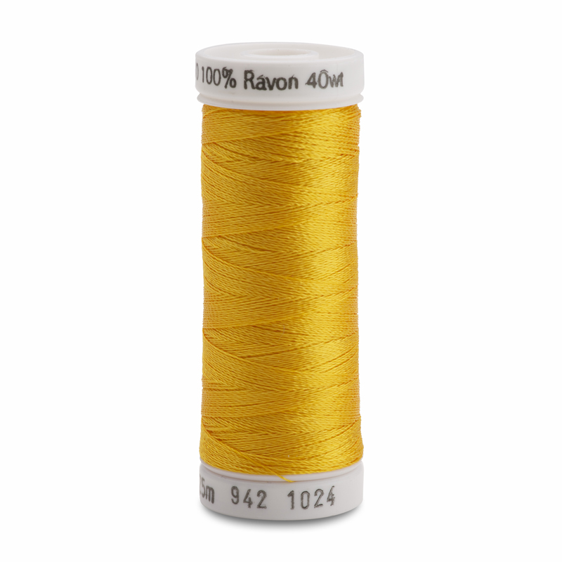 Sulky 40 Wt. Rayon Thread- Goldenrod - 250 yd. Spool