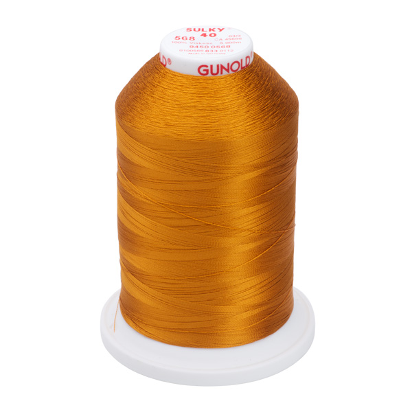 Sulky 40 Wt. Rayon Thread- Cinnamon - 5,500 yd. Jumbo Cone