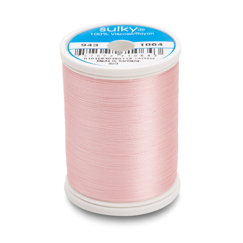 Sulky 40 Wt. Rayon Thread- Pale Peach - 850 yd. Spool