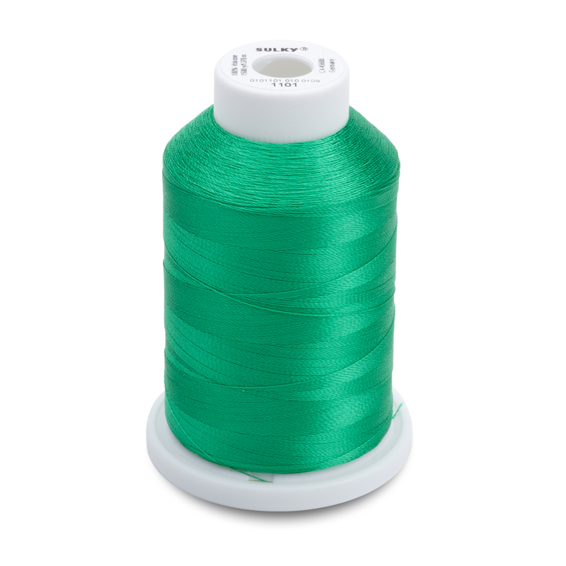 Sulky 40 Wt. Rayon Thread- True Green - 1,500 yd. Spool