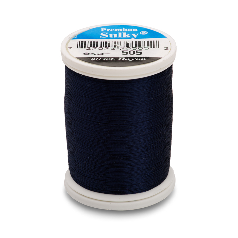 Sulky 40 Wt. Rayon Thread - Deep Arctic Sky - 850 yd. Spool