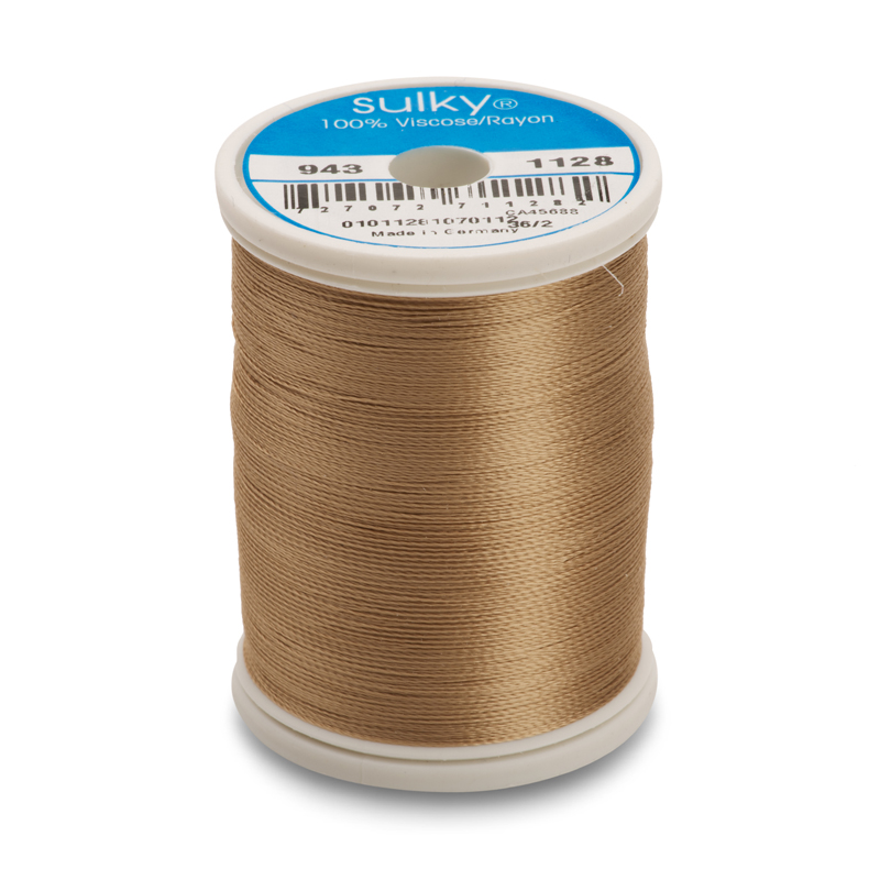 Sulky 40 Wt. Rayon Thread- Dk. Ecru - 850 yd. Spool
