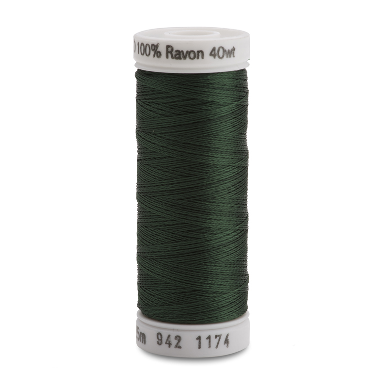 Sulky 40 Wt. Rayon Thread- Dk. Pine Green - 250 yd. Spool