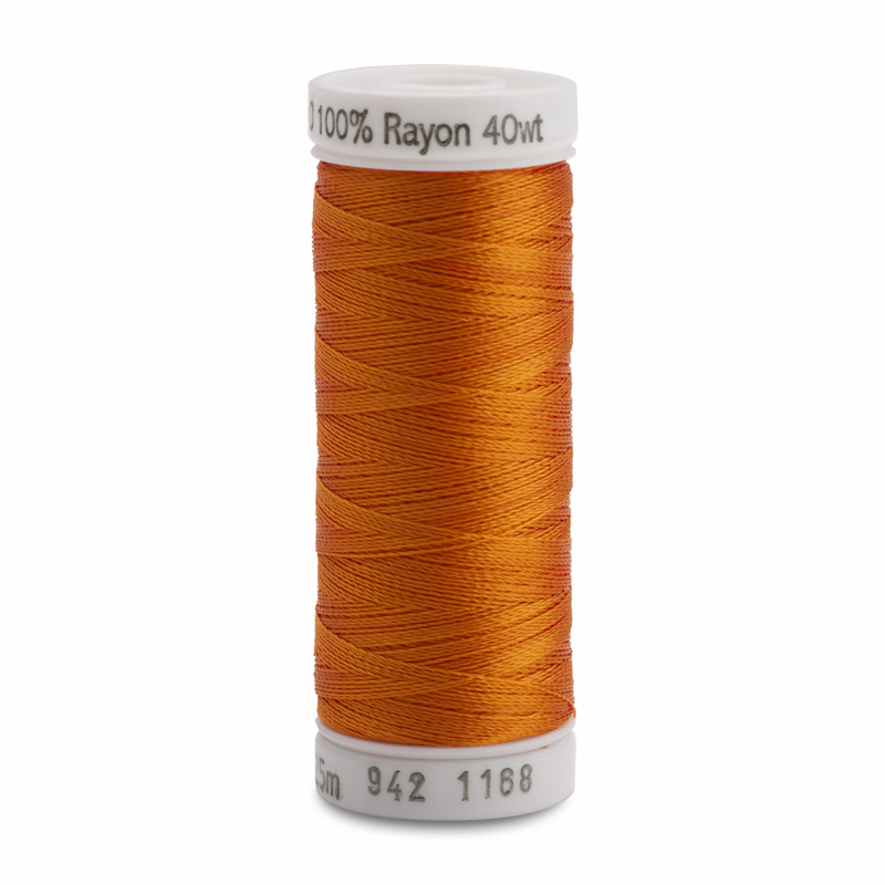 Sulky 40 Wt. Rayon Thread- True Orange - 250 yd. Spool