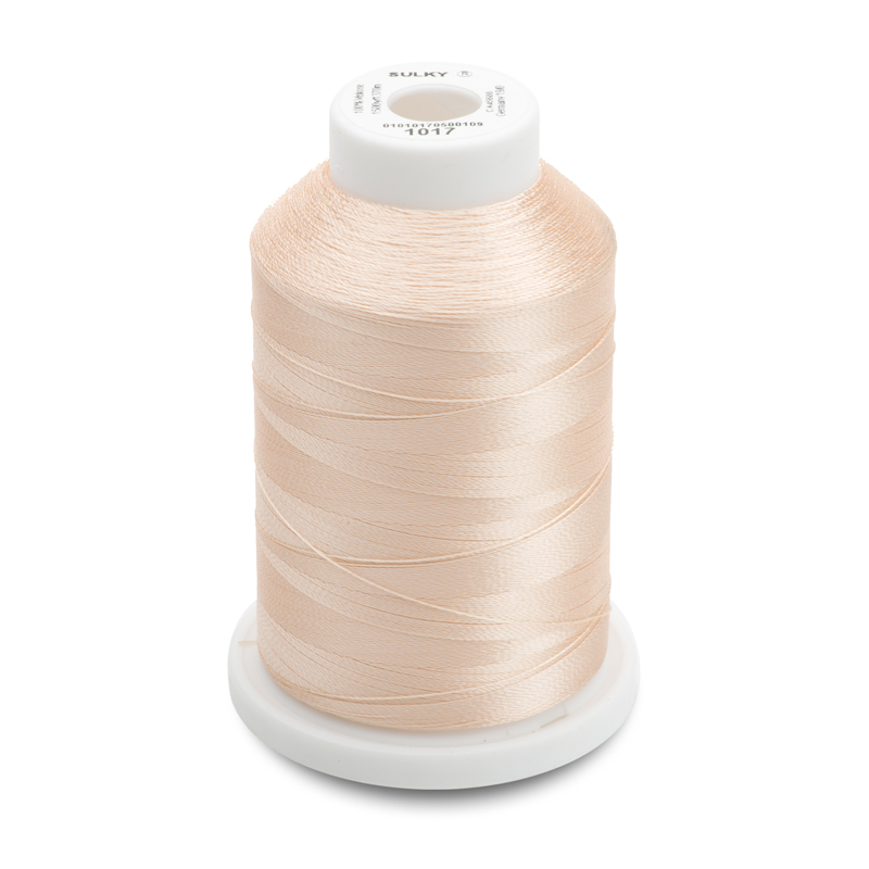 Sulky 40 Wt. Rayon Thread- Pastel Peach - 1,500 yd. Spool