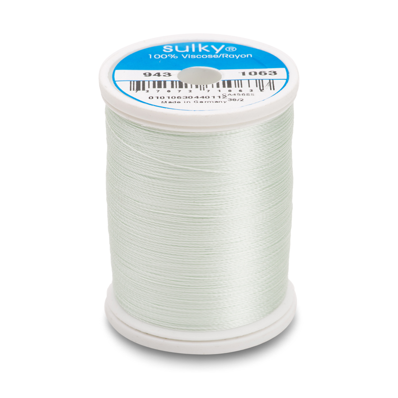 Sulky 40 Wt. Rayon Thread- Pale Yellow Green - 850 yd. Spool