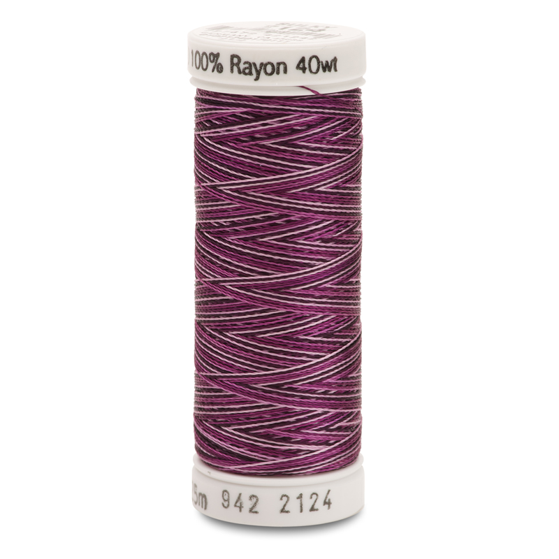 Sulky 40 Wt. Rayon Variegated Thread - Vari-Purples - 250 yd. Spool