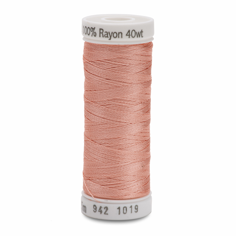 Sulky 40 Wt. Rayon Thread- Peach - 250 yd. Spool