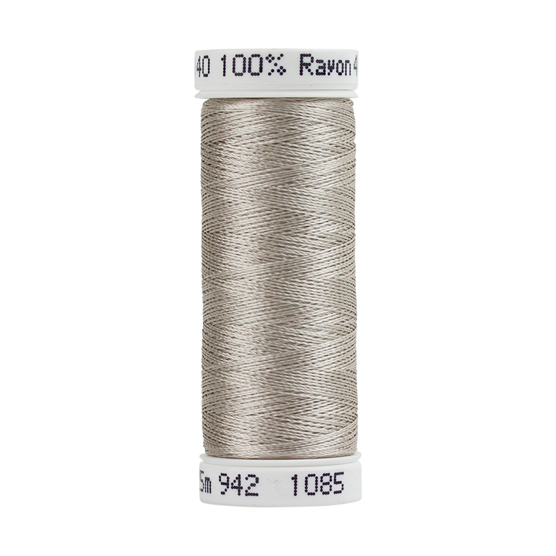 Sulky 40 Wt. Rayon Thread- Silver - 250 yd. Spool