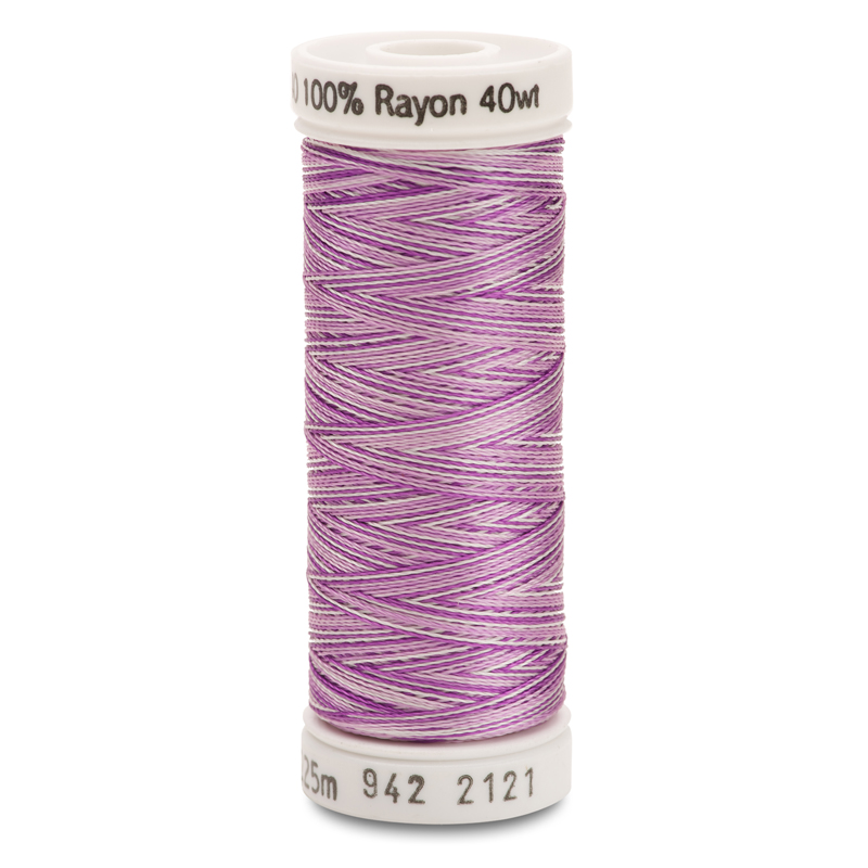 Sulky 40 Wt. Rayon Variegated Thread - Vari-Orchids - 250 yd. Spool