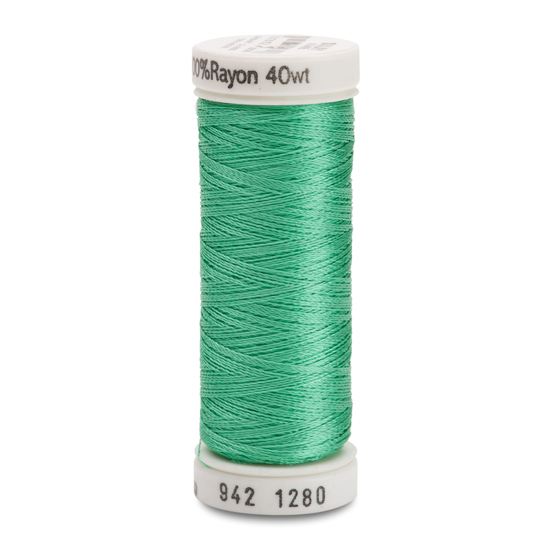 Sulky 40 Wt. Rayon Thread- Dk. Willow Green - 250 yd. Spool
