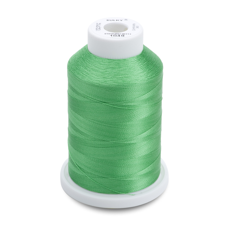 Sulky 40 Wt. Rayon Thread- Grass Green - 1,500 yd. Spool