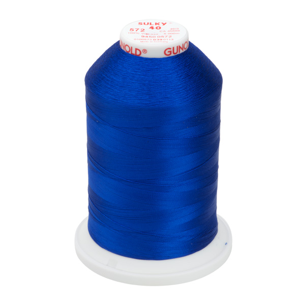 Sulky 40 Wt. Rayon Thread- Blue Ribbon - 5,500 yd. Jumbo Cone