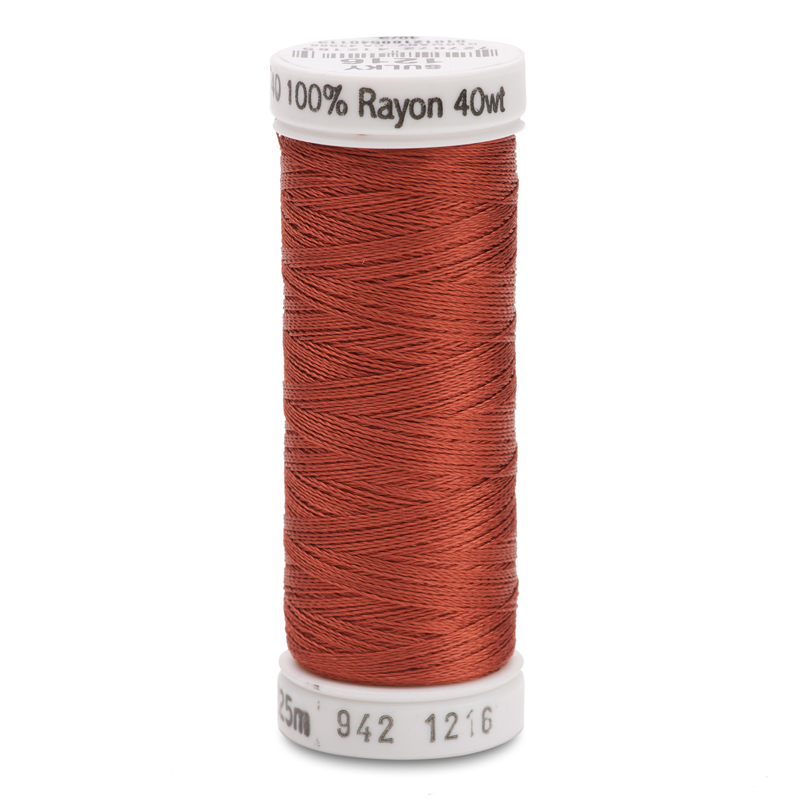 Sulky 40 Wt. Rayon Thread- Med. Maple - 250 yd. Spool