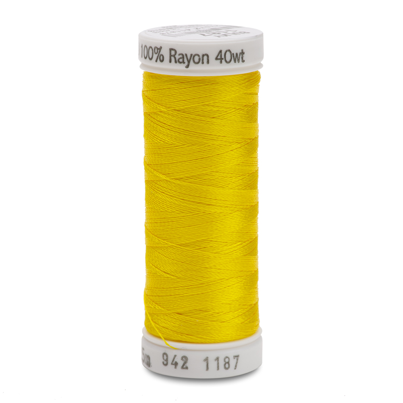 Sulky 40 Wt. Rayon Thread- Mimosa Yellow - 250 yd. Spool