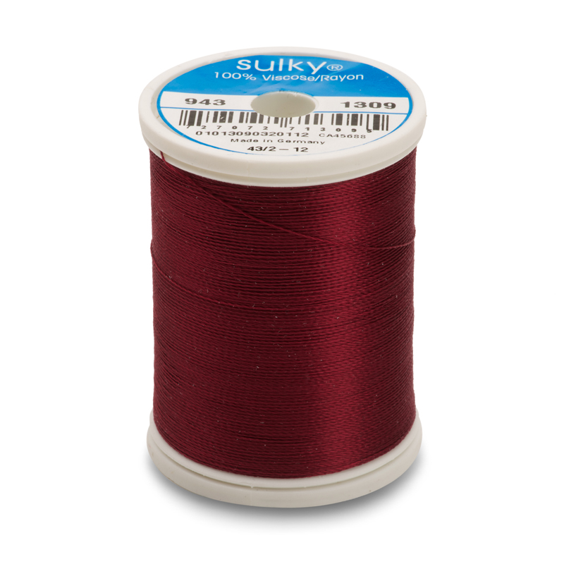 Sulky 40 Wt. Rayon Thread- Magenta - 850 yd. Spool